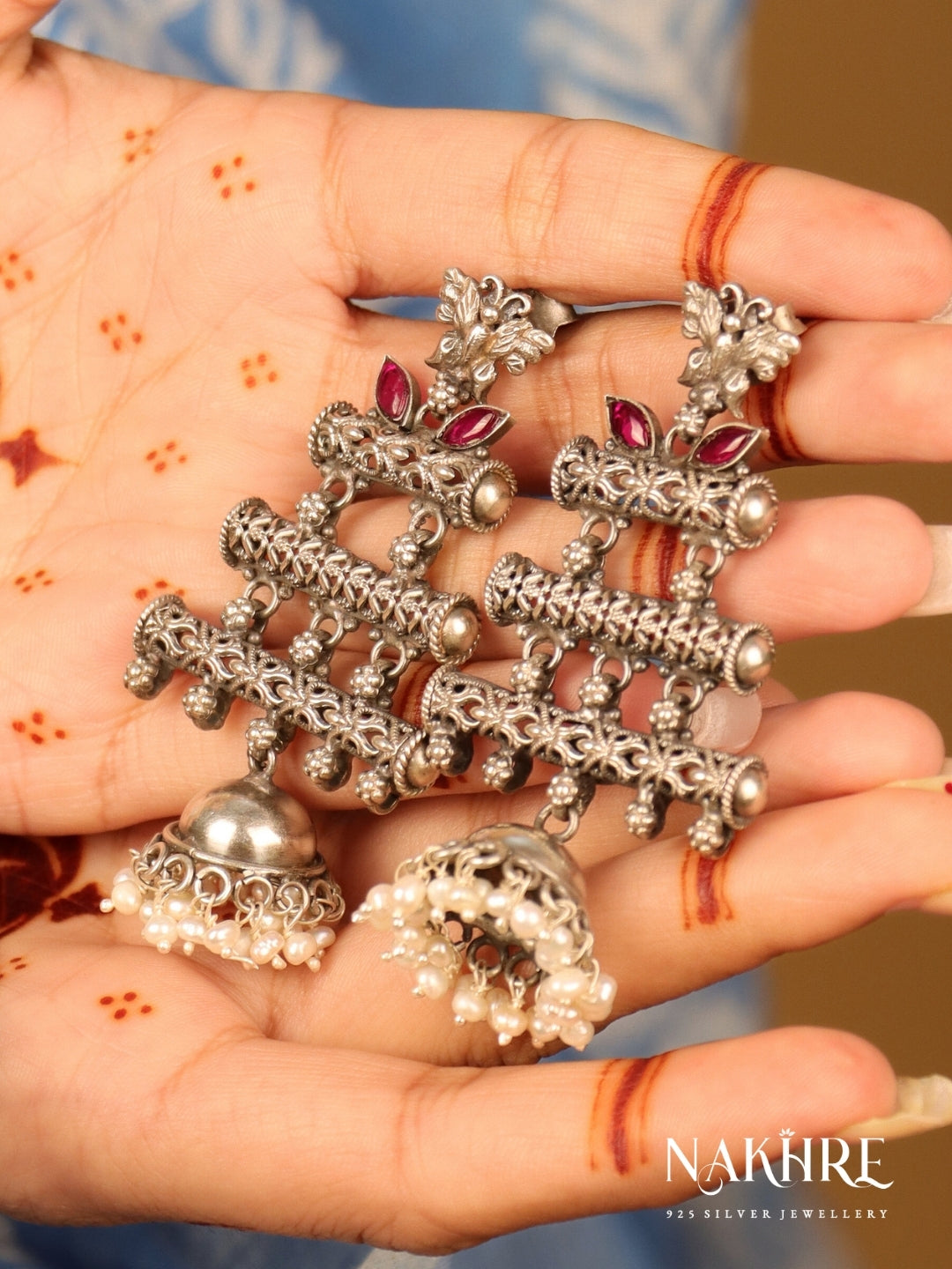 MAYA SILVER EARRINGS