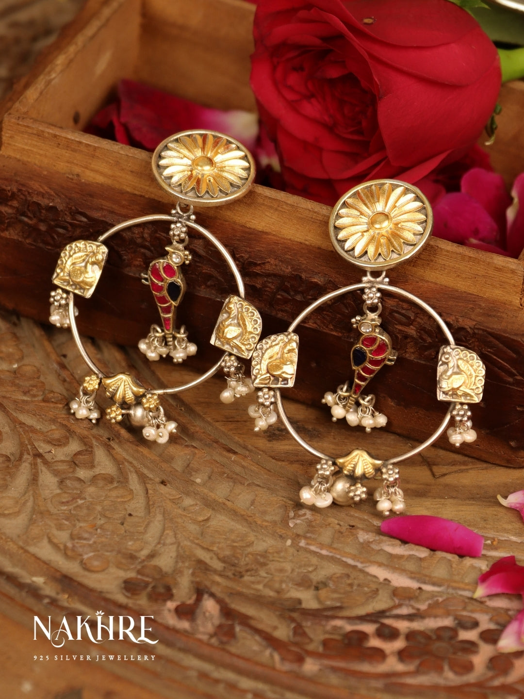 NAZAAKAT MOR EARRINGS