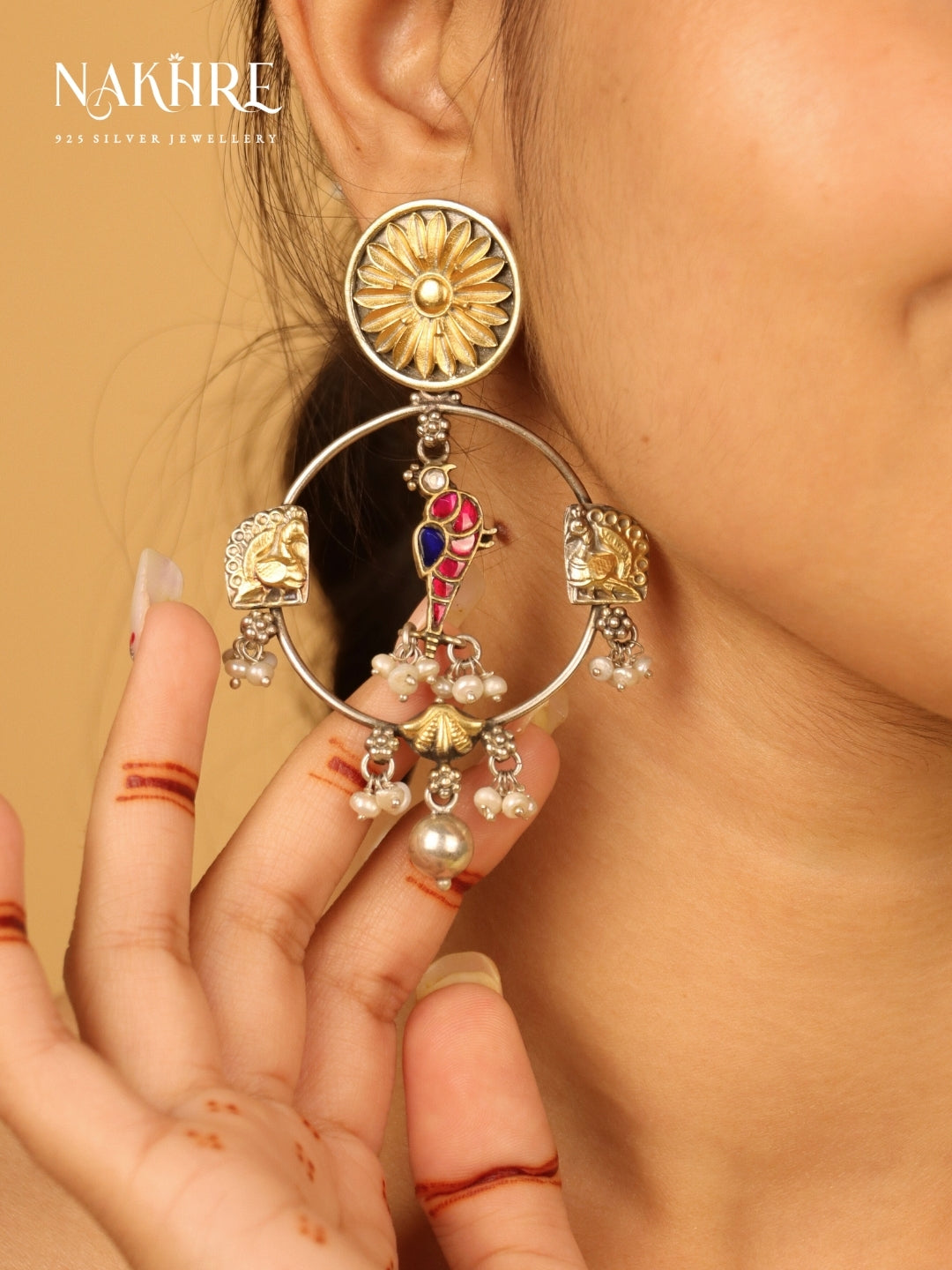 NAZAAKAT MOR EARRINGS