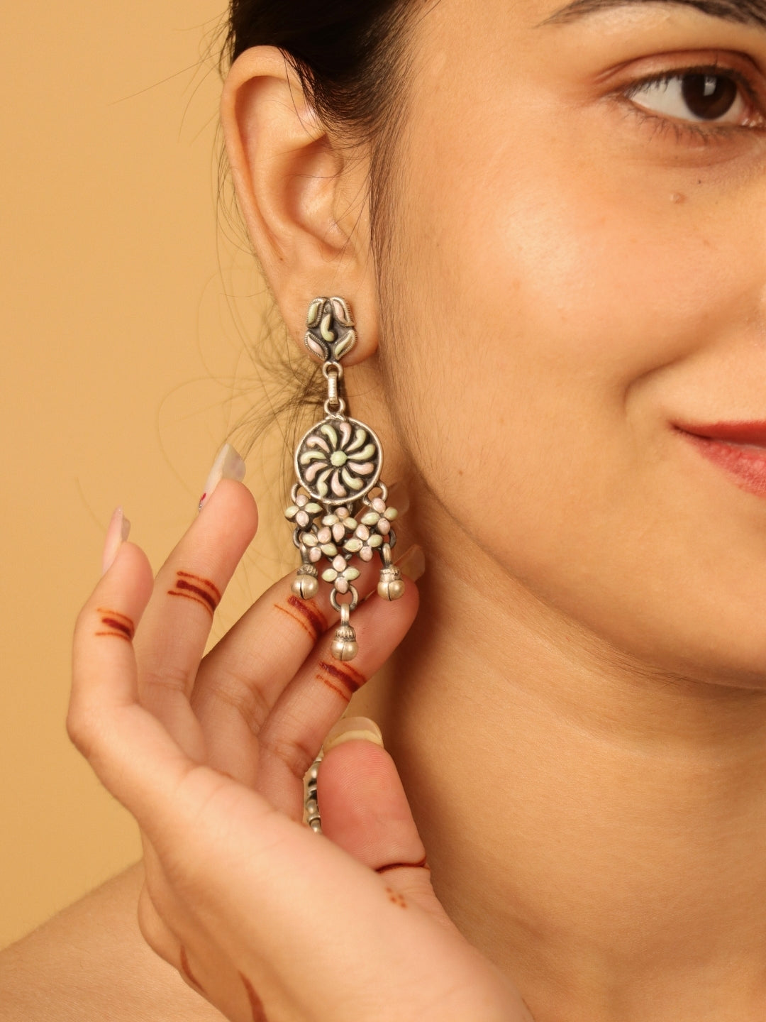 MIRA SILVER OXIDISED SET