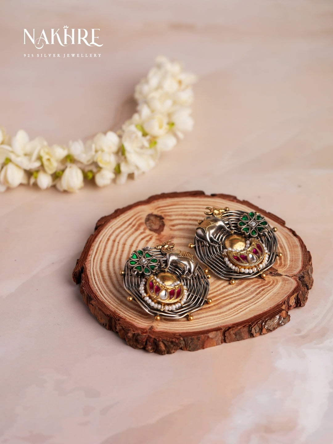 Nazakat Veda Noor Stud Earrings