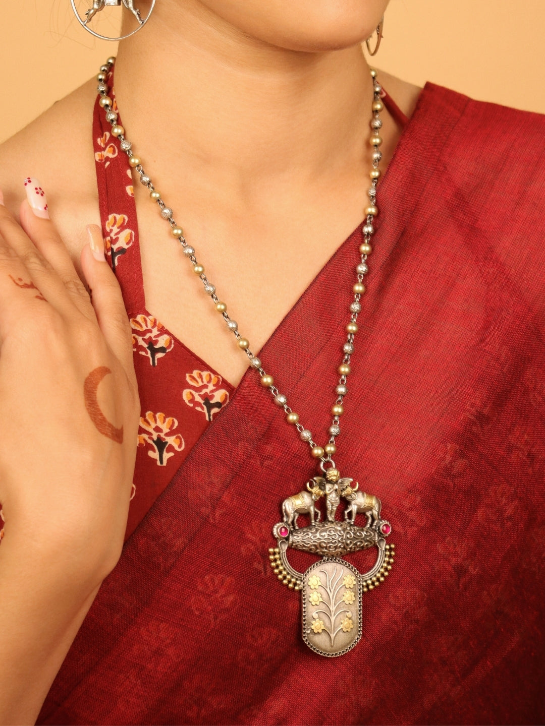 NAZAAKAT PHOOL NECKLACE SET