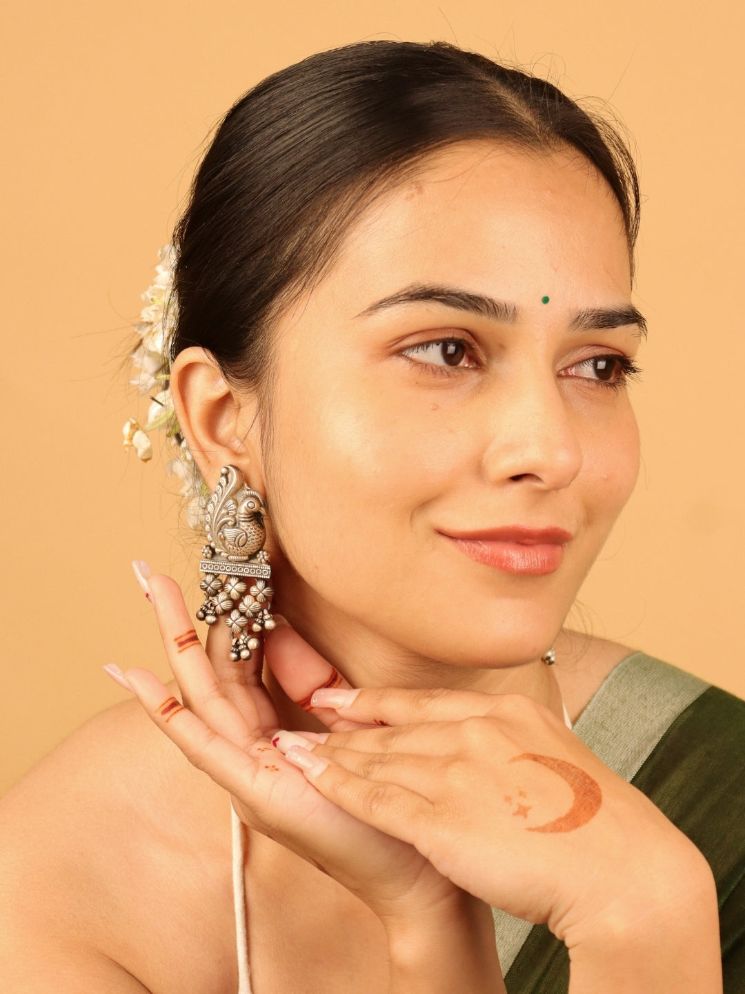 MAYA MAYUR EARRINGS
