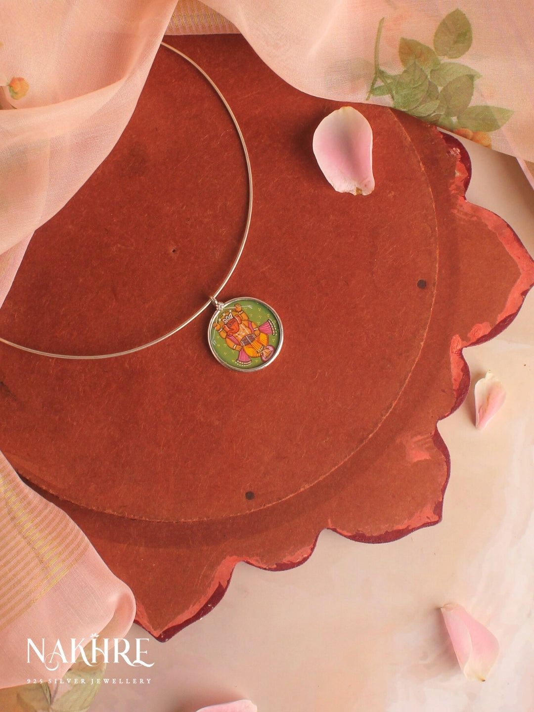 Ganeshji Handpainted Hasli