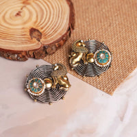 Nazaakat Horse Motif Studs