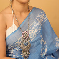 MIRA SILVER OXIDISED SET