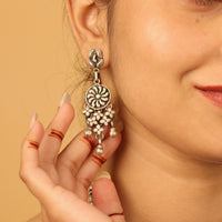 MIRA SILVER OXIDISED SET