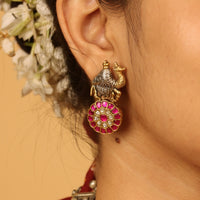 NAZAAKAT MAYUR SILVER SET