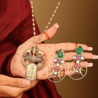 NAZAAKAT PHOOL NECKLACE SET